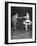 Couple Dancing in a Jitterbug Contest-Peter Stackpole-Framed Premium Photographic Print