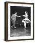 Couple Dancing in a Jitterbug Contest-null-Framed Photographic Print