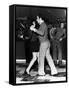 Couple Dancing the Tango-null-Framed Stretched Canvas
