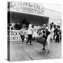 Couple Dancing to Bill Gregory's Band. August 1958-Staff-Stretched Canvas