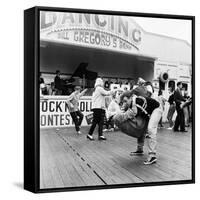 Couple Dancing to Bill Gregory's Band. August 1958-Staff-Framed Stretched Canvas