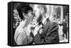 Couple Dancing Together at the Metropolitan Museum of Art Fashion Ball, NY, November 1960-Walter Sanders-Framed Stretched Canvas