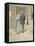 Couple dans la rue-Charles Angrand-Framed Stretched Canvas