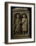 Couple, Detail Relief from Pillar of Dancer, Arlon, Belgium-null-Framed Giclee Print