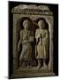 Couple, Detail Relief from Pillar of Dancer, Arlon, Belgium-null-Mounted Giclee Print