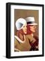 Couple Driving-Marcello Dudovich-Framed Premium Giclee Print