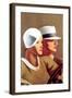 Couple Driving-Marcello Dudovich-Framed Premium Giclee Print