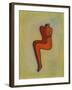 Couple Embracing-Marie Bertrand-Framed Giclee Print