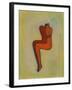 Couple Embracing-Marie Bertrand-Framed Giclee Print