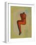 Couple Embracing-Marie Bertrand-Framed Giclee Print