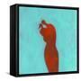 Couple Embracing-Marie Bertrand-Framed Stretched Canvas