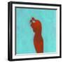 Couple Embracing-Marie Bertrand-Framed Giclee Print