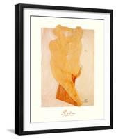 Couple Feminin-Auguste Rodin-Framed Premium Giclee Print
