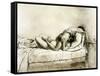 Couple Having Sex, Plate 27 from Liebe-Mihaly von Zichy-Framed Stretched Canvas