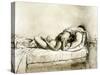 Couple Having Sex, Plate 27 from Liebe-Mihaly von Zichy-Stretched Canvas