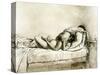 Couple Having Sex, Plate 27 from Liebe-Mihaly von Zichy-Stretched Canvas