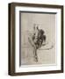 Couple Having Sex, Plate 35 of Liebe-Mihaly von Zichy-Framed Giclee Print