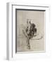 Couple Having Sex, Plate 35 of Liebe-Mihaly von Zichy-Framed Giclee Print