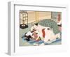 Couple Having Sex-Japanese School-Framed Giclee Print