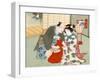 Couple Having Sex-Japanese School-Framed Giclee Print