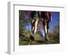 Couple Hiking During Autumn-null-Framed Photographic Print