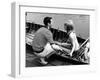 Couple Hire a Rowboat-null-Framed Photographic Print