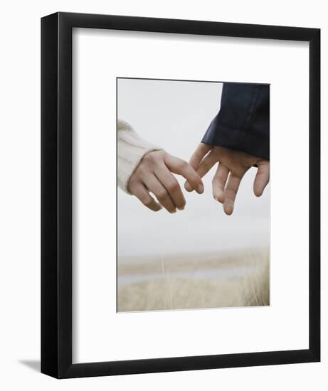 Couple Holding Hands-null-Framed Photographic Print