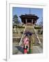 Couple Holding Parasol, Kiyomizu Dera Temple, Kyoto, Japan-Christian Kober-Framed Photographic Print