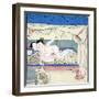 Couple in a Bed-null-Framed Giclee Print