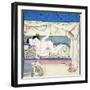 Couple in a Bed-null-Framed Giclee Print