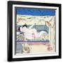 Couple in a Bed-null-Framed Giclee Print