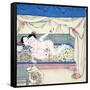 Couple in a Bed-null-Framed Stretched Canvas