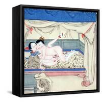 Couple in a Bed-null-Framed Stretched Canvas