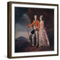 'Couple in a Mountain Landscape', c1779-Johan Zoffany-Framed Giclee Print