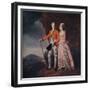 'Couple in a Mountain Landscape', c1779-Johan Zoffany-Framed Giclee Print