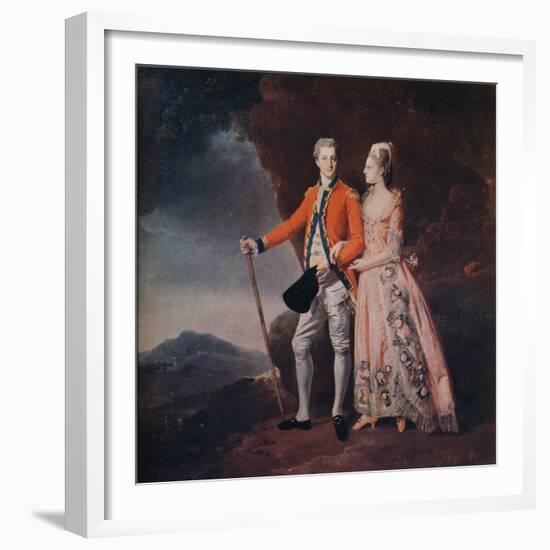 'Couple in a Mountain Landscape', c1779-Johan Zoffany-Framed Giclee Print