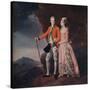 'Couple in a Mountain Landscape', c1779-Johan Zoffany-Stretched Canvas