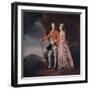 'Couple in a Mountain Landscape', c1779-Johan Zoffany-Framed Giclee Print