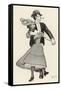 Couple in a Munchen Beer-Hall-Ferdinand Von Reznicek-Framed Stretched Canvas