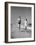 Couple in Bathing Suits at the Beach-Philip Gendreau-Framed Photographic Print