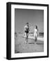 Couple in Bathing Suits at the Beach-Philip Gendreau-Framed Photographic Print