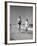 Couple in Bathing Suits at the Beach-Philip Gendreau-Framed Photographic Print