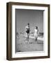 Couple in Bathing Suits at the Beach-Philip Gendreau-Framed Photographic Print