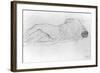 Couple in Bed, c.1915-Gustav Klimt-Framed Giclee Print