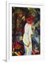 Couple in Forest-Auguste Macke-Framed Art Print