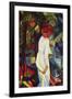 Couple in Forest-Auguste Macke-Framed Art Print