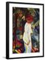 Couple in Forest-Auguste Macke-Framed Art Print