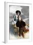 Couple in Love, Early 20th Century-null-Framed Giclee Print