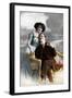 Couple in Love, Early 20th Century-null-Framed Giclee Print