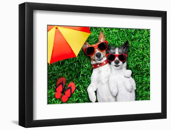 Couple in Love-Javier Brosch-Framed Photographic Print